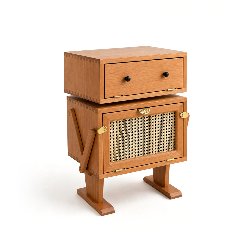 Wooden Robot Cabinet
