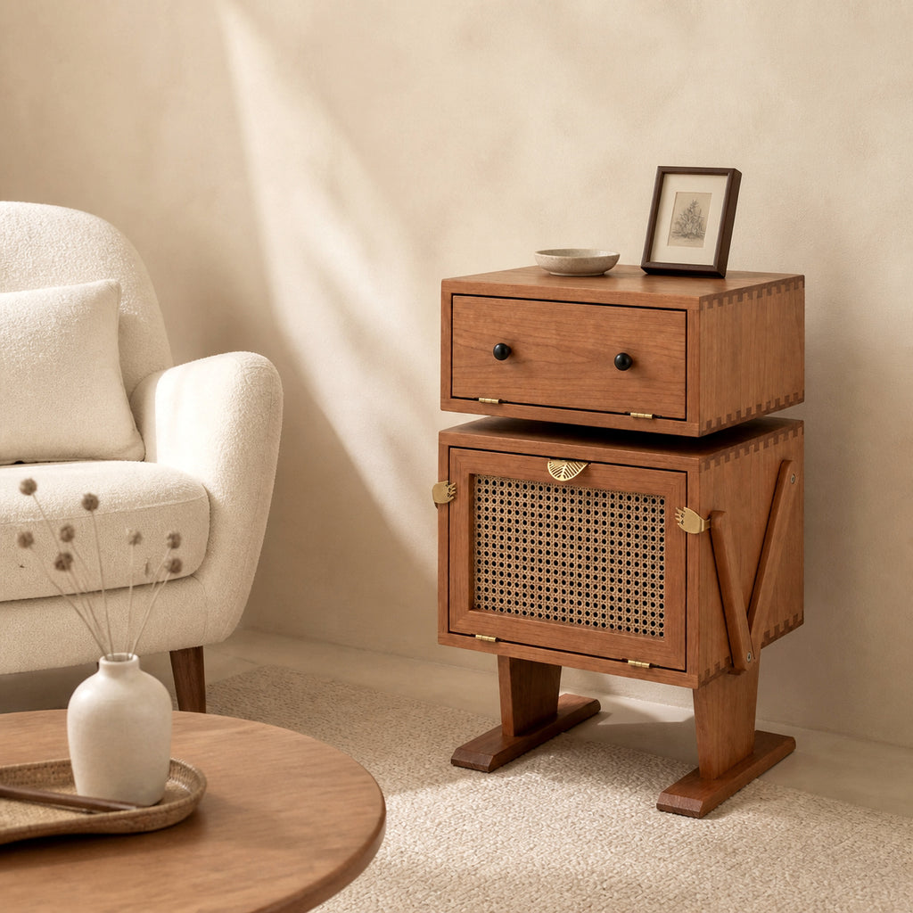 Wooden Robot Cabinet